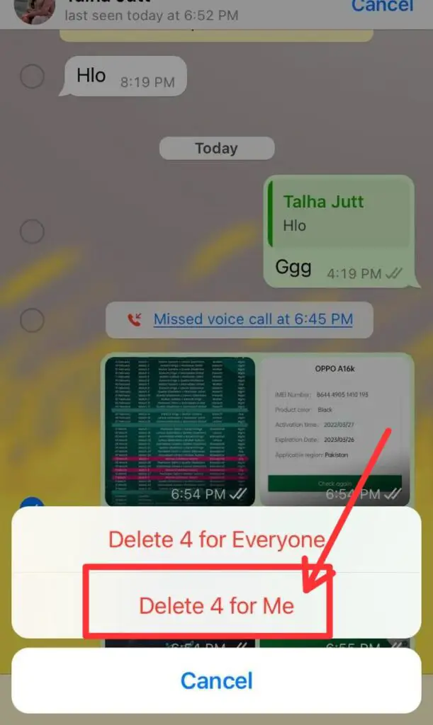 5 iHow To Delete Whatsapp Sent Images