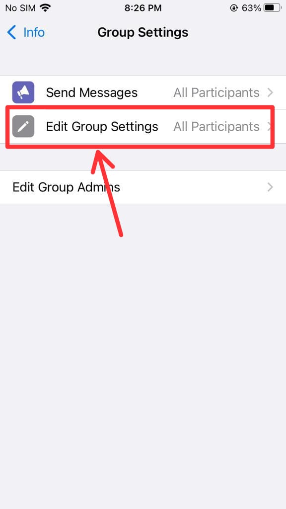 5 i How to Lock Whatsapp Group Icon