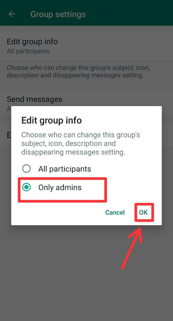 6 How to Lock Whatsapp Group Icon