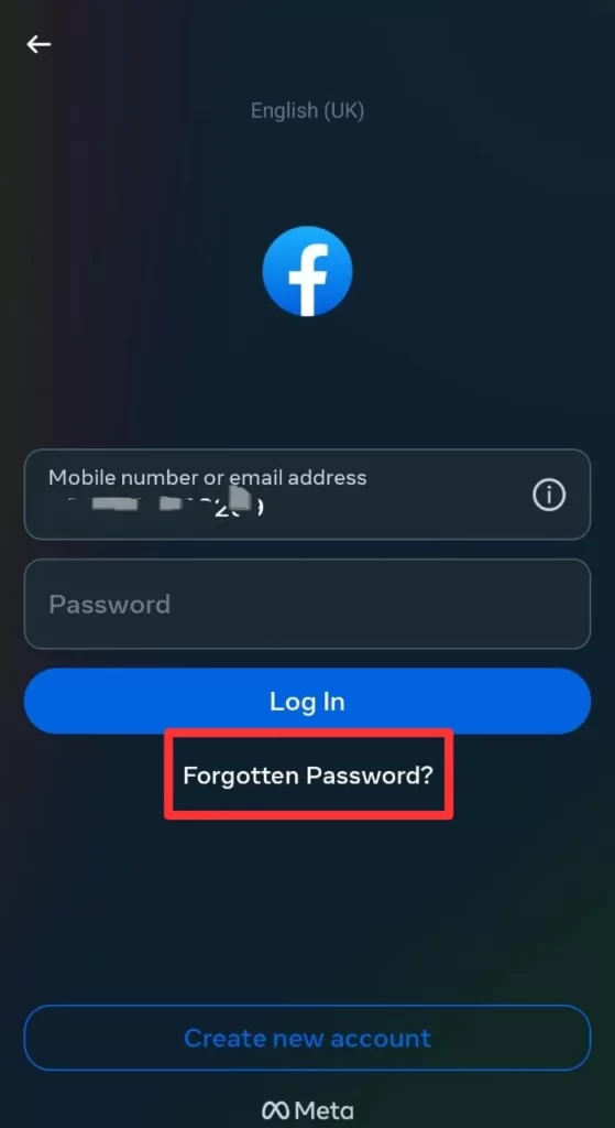 2 Recover My Facebook Account With My Phone Number