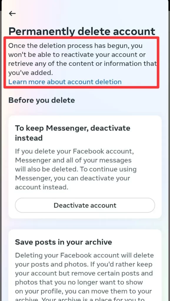 3 Open My Deleted Facebook Account