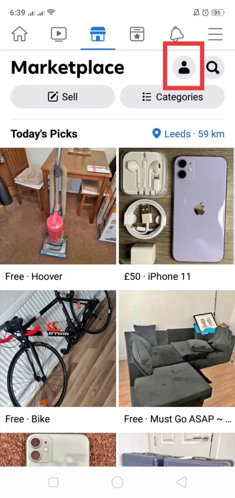 4 Delete Saved Items on Facebook Marketplace