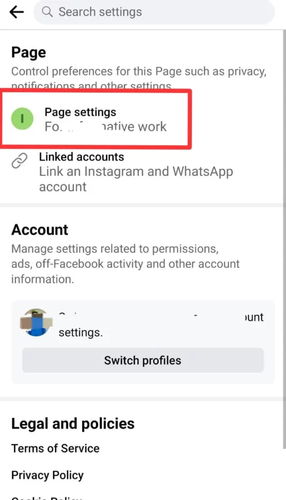 4 Delete a Duplicate Facebook Page 1