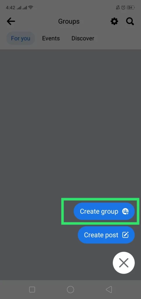 5 Create Facebook Group