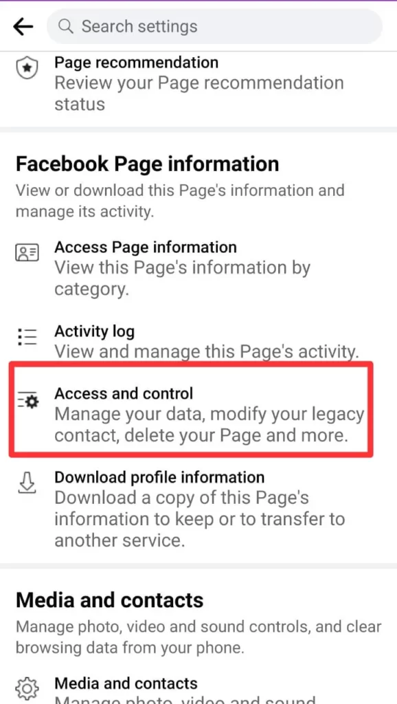 5 Delete a Duplicate Facebook Page
