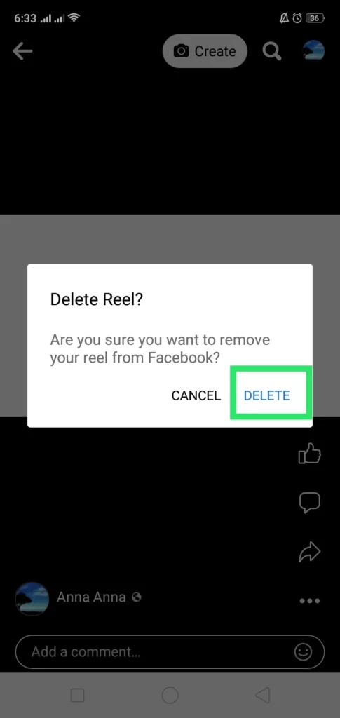 7 Delete Reels from Facebook