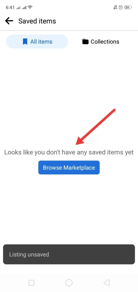 8 Delete Saved Items on Facebook Marketplace