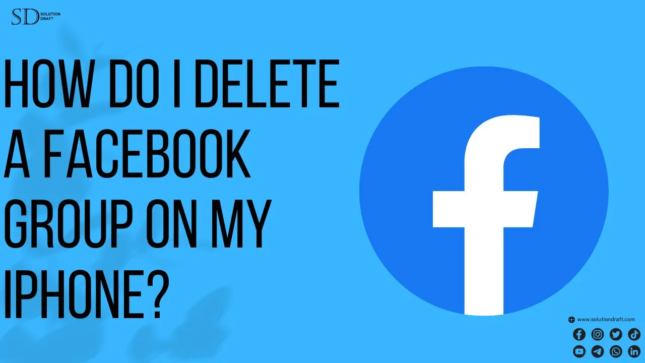 Delete a Facebook Group On My iPhone