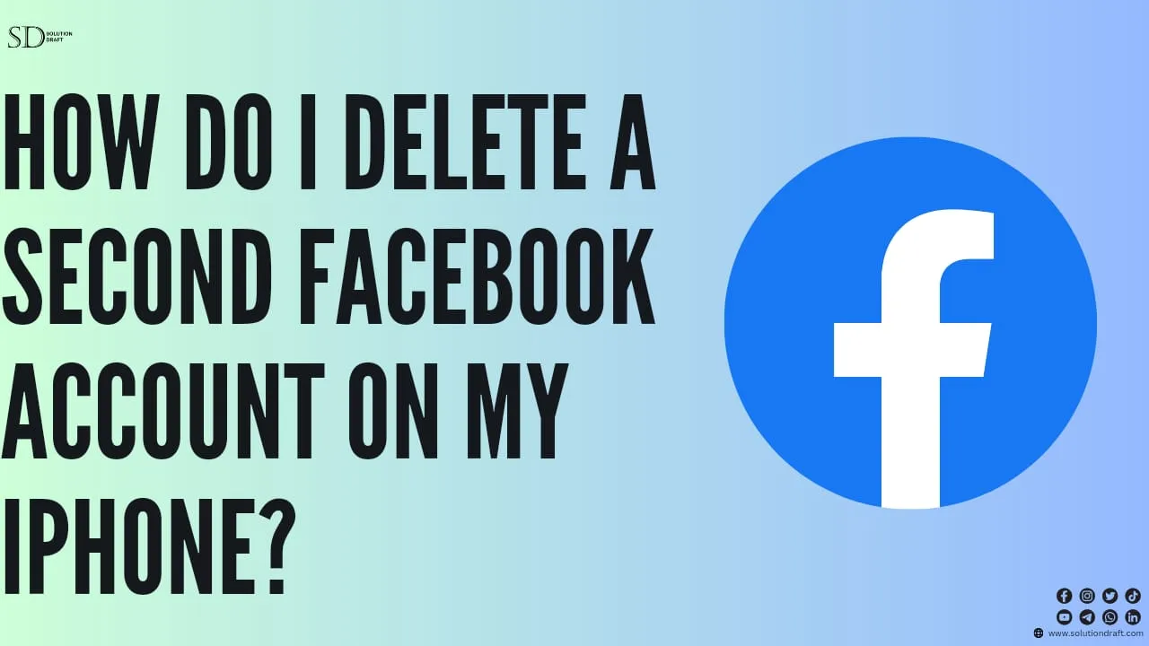 Delete a Second Facebook Account On My iPhone