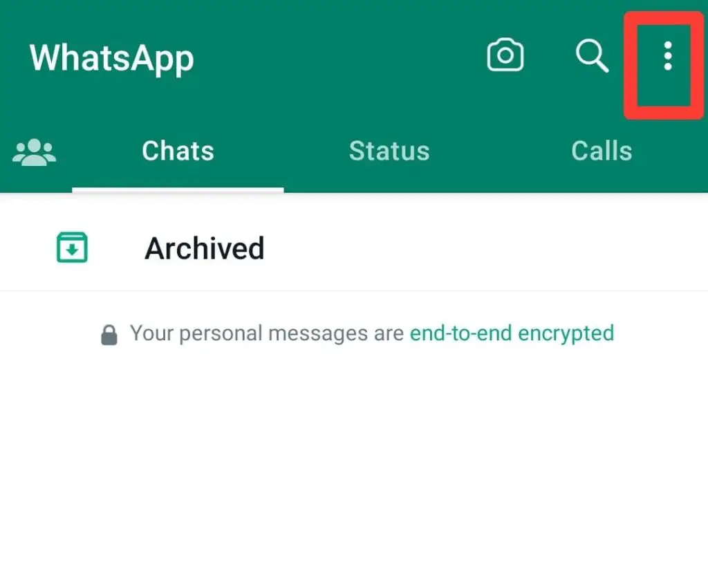 2 keep password for WhatsApp