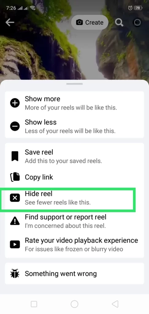 4 Disable Reels in Facebook