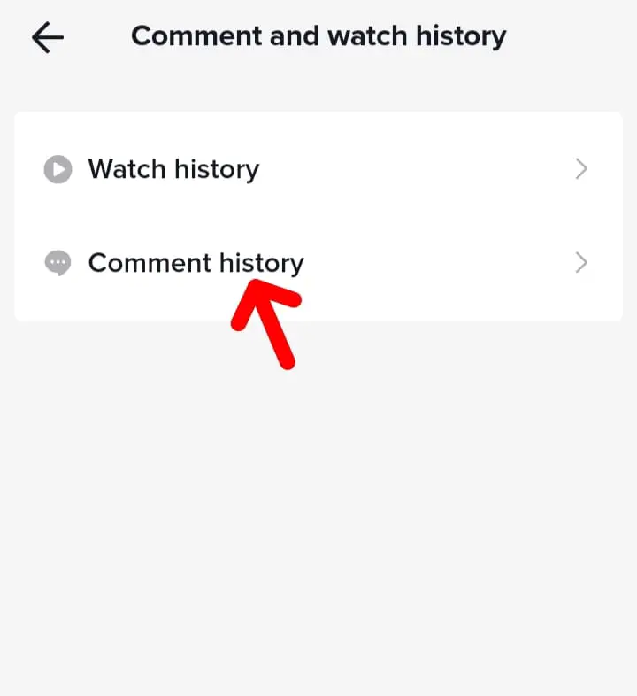 6 find my comments on TikTok
