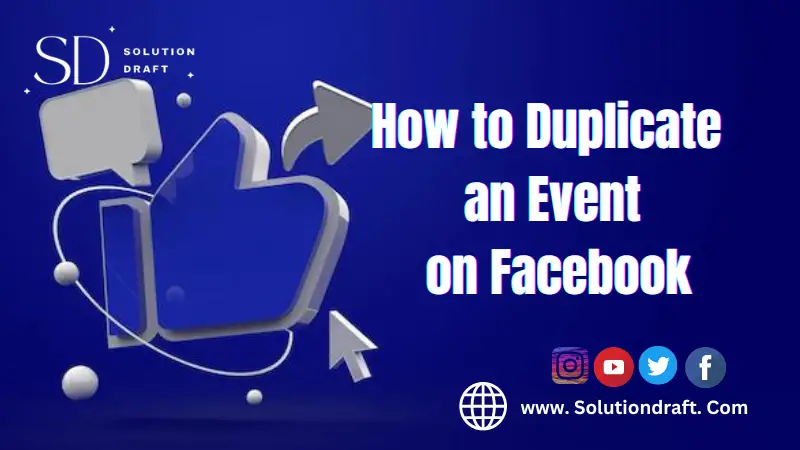 Duplicate an Event on Facebook
