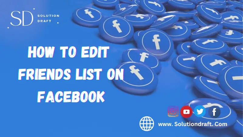 Edit Friend Lists on Facebook