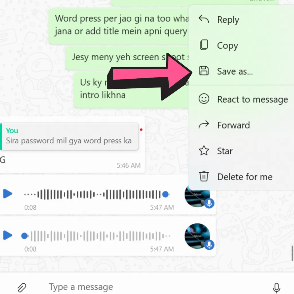 4 Download Audio From Whatsapp Web