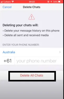 8 Delete Whatsapp Data Files
